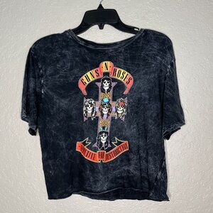 Guns N Roses appetite for destruction crop T-shirt